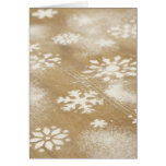 Snowflakes Designs Greeting Cards