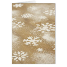 Snowflakes Designs Greeting Cards