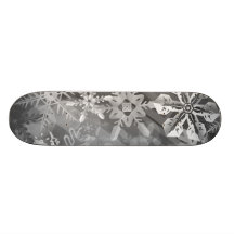 snowflakes grey greys winter digital realism layer skate decks