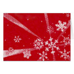 Snowflakes Holiday Card