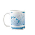 Snowflakes Winter Scene or Christmas Mug