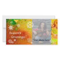 SNOWFLAKES ,yellow,red,brown,orange,green,white