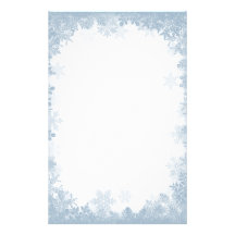 SnowFrame Custom Stationery