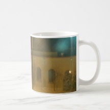 snowing in Indiana mug