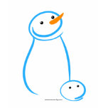 Snowman and Steve Sketch t-shirts