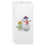 Snowman & Baby rack cards