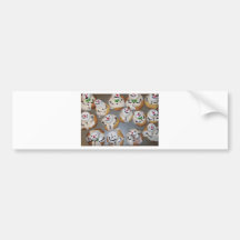 SNOWMAN BUMPER STICKERS