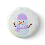Snowman Button