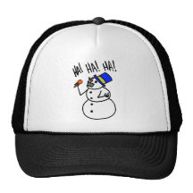 Snowman Cannibal Mesh Hat