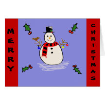 snowman card