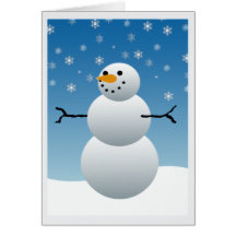 snowman card