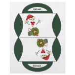 Snowman Christmas flyers