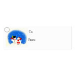 Snowman Christmas Holiday Gift Tag Business Card Template