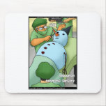 Snowman Cosmetic Surgery Funny Gifts Tees Cards Mouse Pads