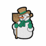 Snowman embroidered shirts