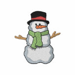 Snowman embroidered shirts