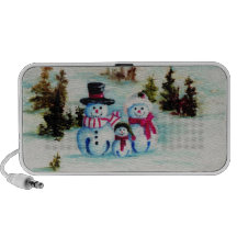 Snowman Family Speaker