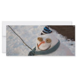Snowman - I'm ready for my closeup rack cards