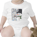 Snowman in a Snowstorm Shirts