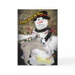 Snowman It Feels Warm Out Here Cards