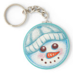 Snowman Keychain