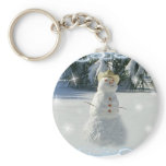 Snowman Keychain