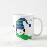 Snowman Let it Snow Coffee Mugs