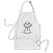 snowman losing head aprons