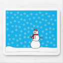 Snowman mousepads