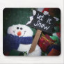 snowman mouse pads