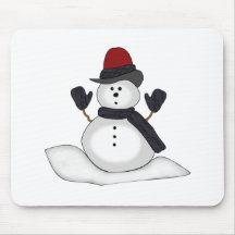 Snowman Mousepad