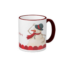 Snowman mug