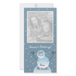 Snowman Photo Card photo cards