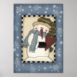 Snowman Poster