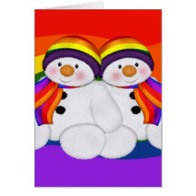 Snowman Pride Cards