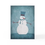 Snowman/Season's Greetings cards
