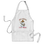 snowman sherriff MerryChrsts Ya all Aprons