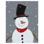 Snowman - Silver flyers