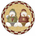 Snowman Snowbabies Ornament photo sculptures