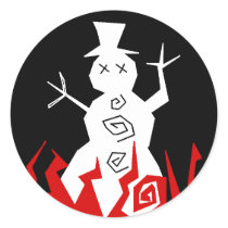 Snowman Stickers