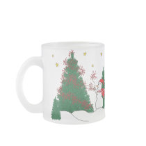 Snowman & Tree Coffee Mug