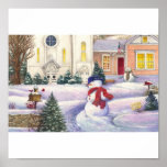 SNOWMAN WINTER WONDERLAND posters