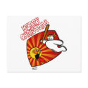 Snowman's Revenge postcards