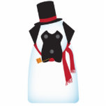 Snowmastiff Ornament photo sculptures