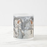 Snowmen Christmas mug