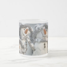 Snowmen Christmas mug