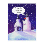 Snowmen, Don't eat beans!!!!