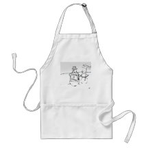 Snowmen of the Apocalypse Apron