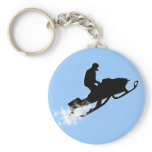 snowmobile. powder trail. keychains