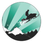 snowmobile. pthalo. stickers